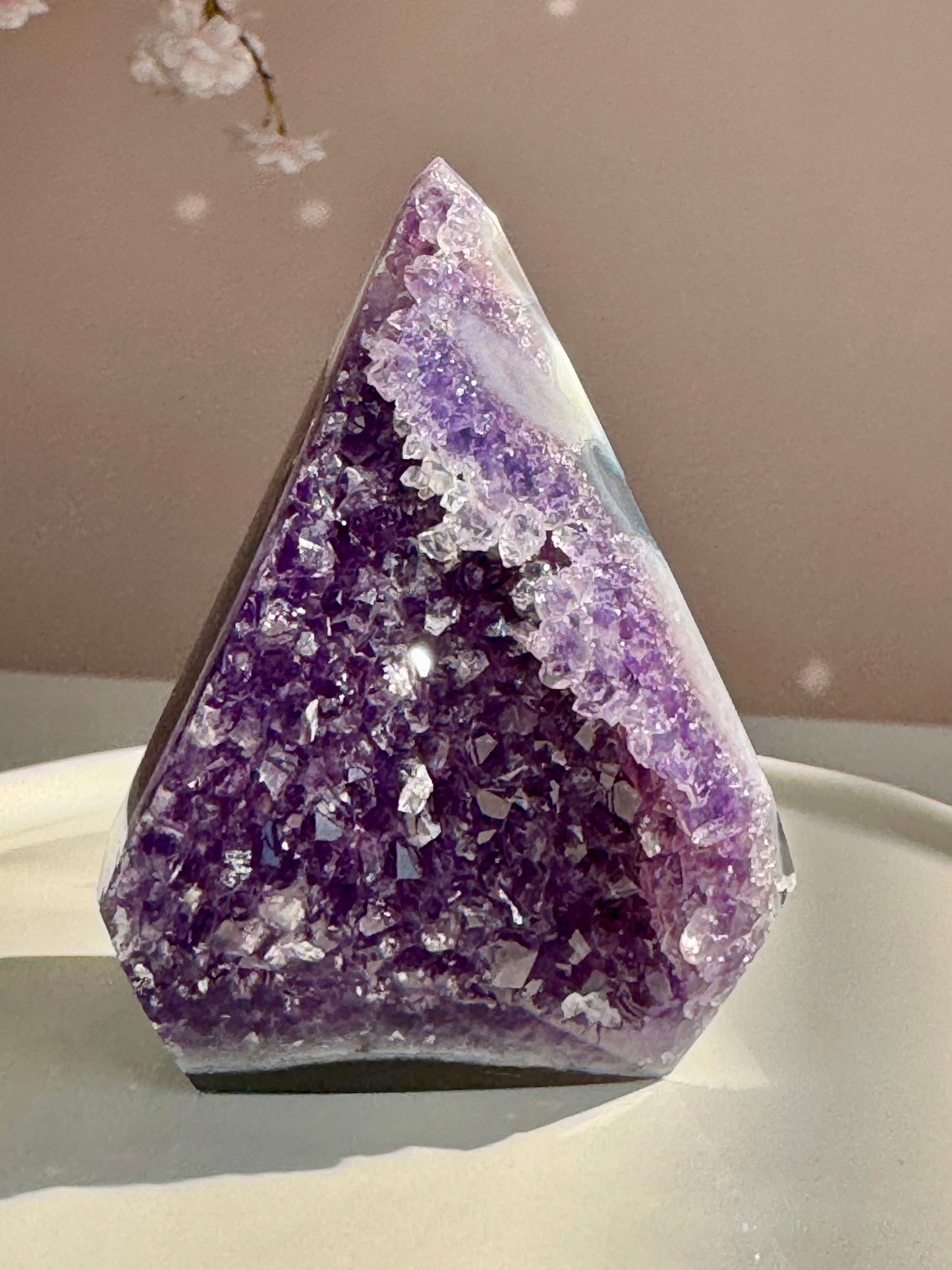 Amethyst Pyrmid