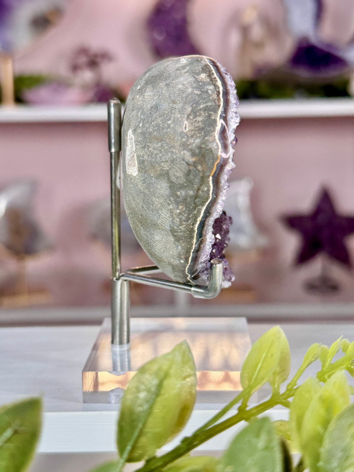 Amethyst Heart