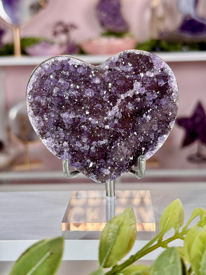 Amethyst Heart
