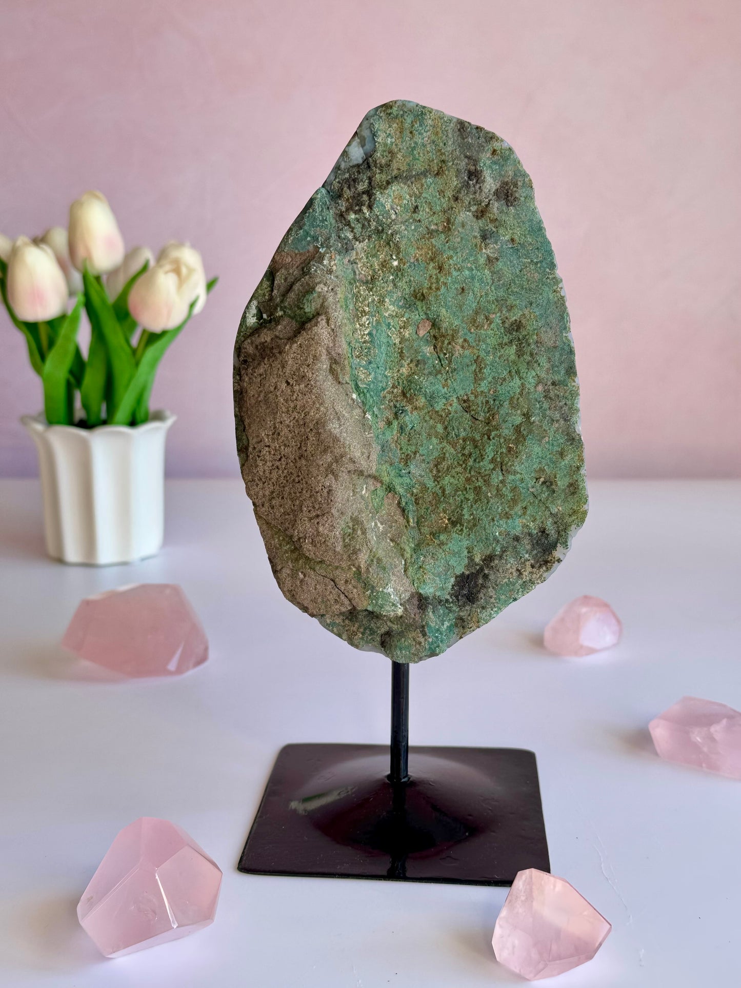 Beautiful Uruguay Amethyst on Stand