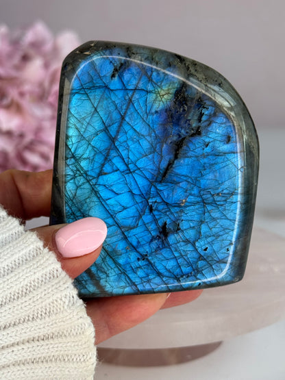 Flashy Labradorite Free-Form | High-Flash Display Crystal