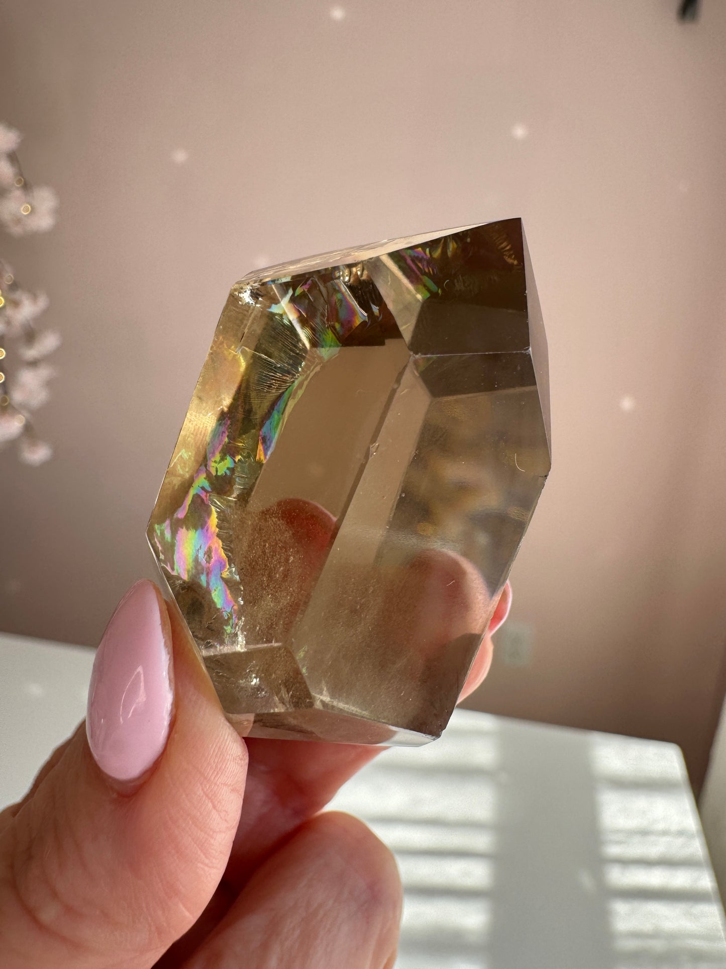 Rainbow Smoky Quartz