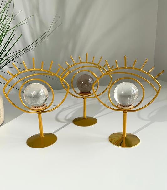 Evil eye sphere stand