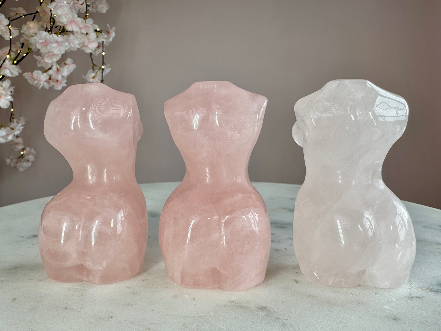 Rose Quartz Goddess Body
