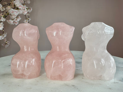 Rose Quartz Goddess Body