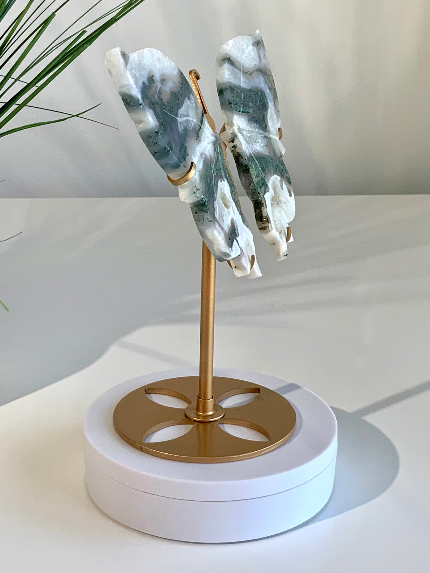 Beautiful Moss Agate Butterfly A