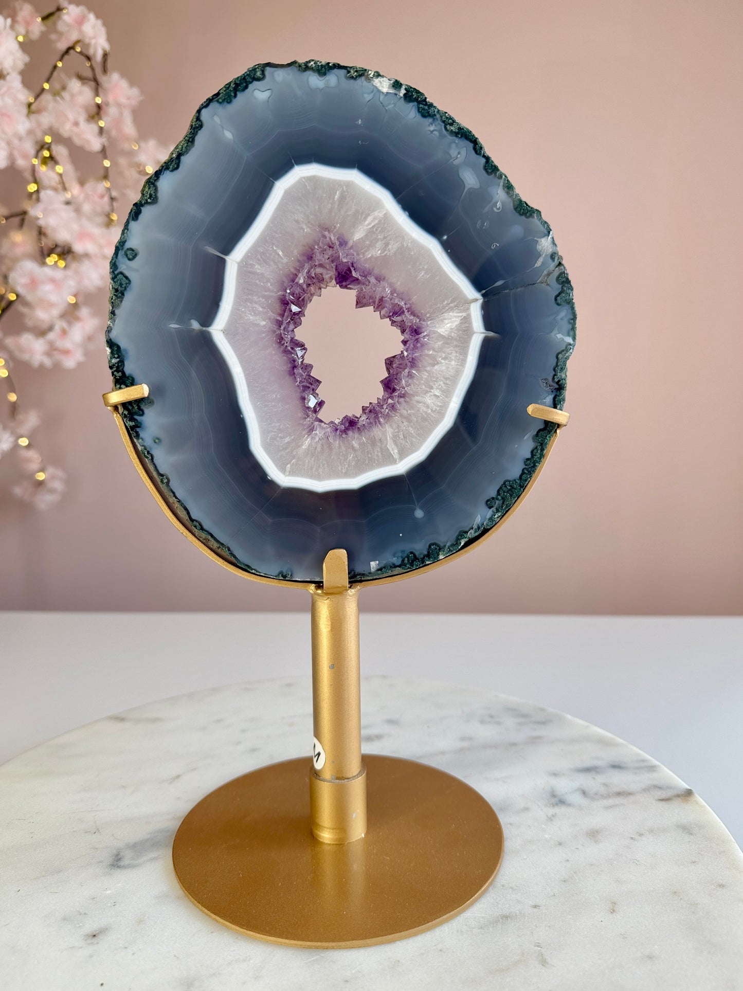 Druzy Agate Amethyst Portal
