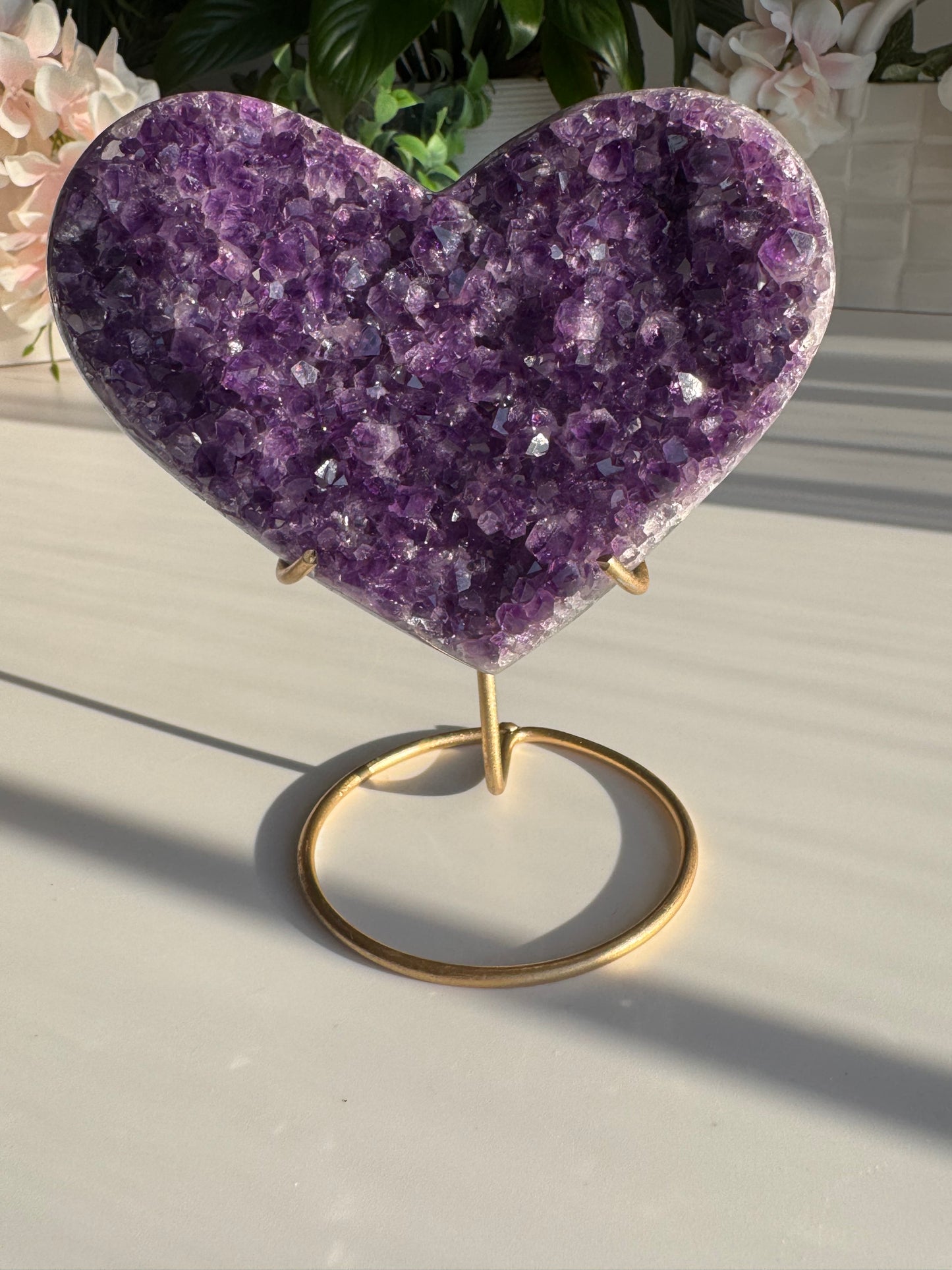 Uruguay Amethyst Heart – Peace & Protection