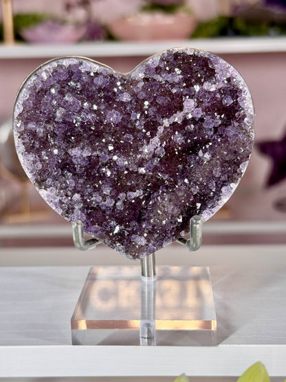 Amethyst Heart