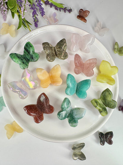 Mix material butterfly