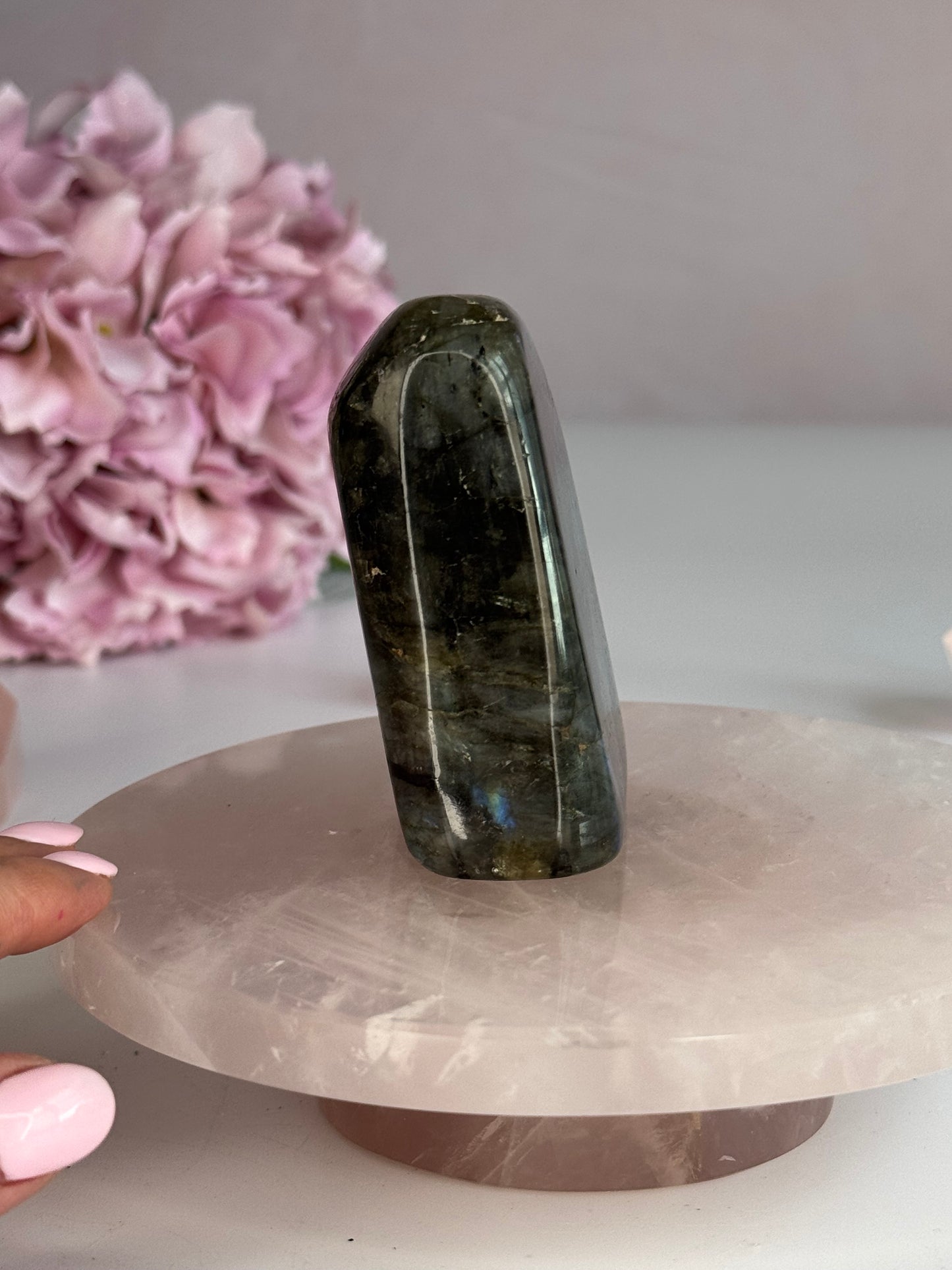 Flashy Labradorite Free-Form | High-Flash Display Crystal