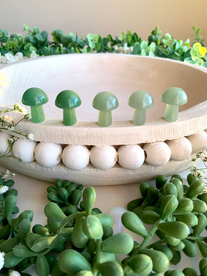 Green Aventurine Mushroom