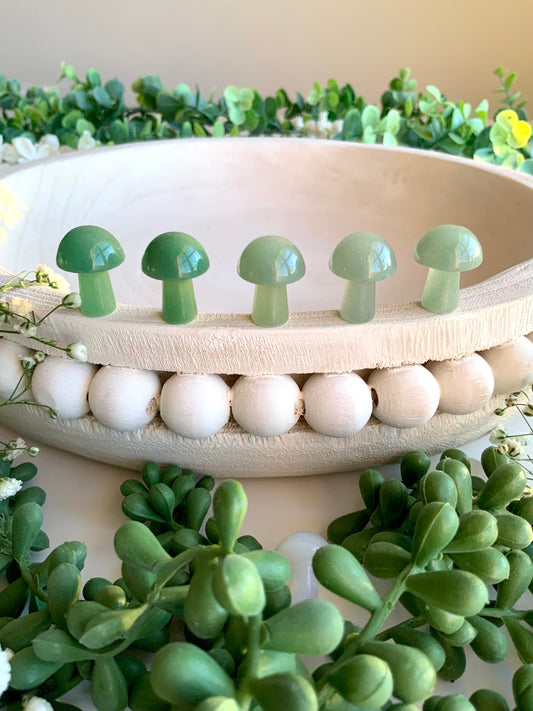 Green Aventurine Mushroom
