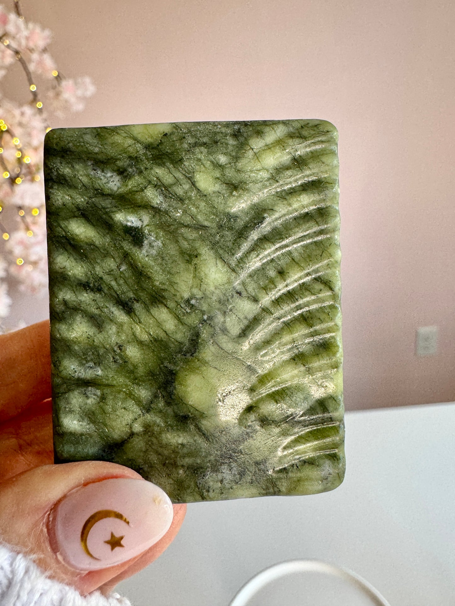 Crystal Dragon Book 6cm | Pick Your Own | Labradorite or Green Jade