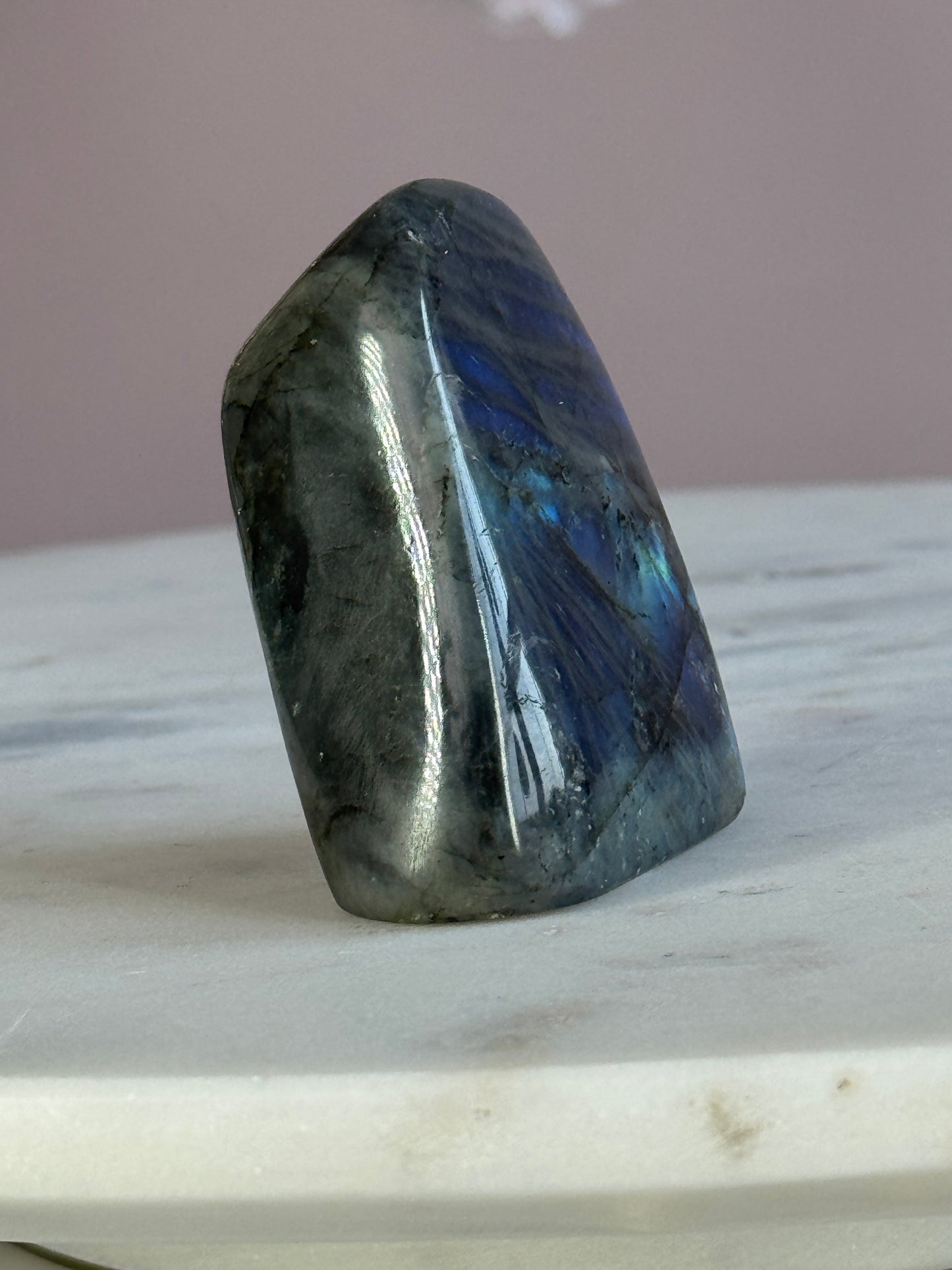 Labradorite Free-form | Deep Blue Flash