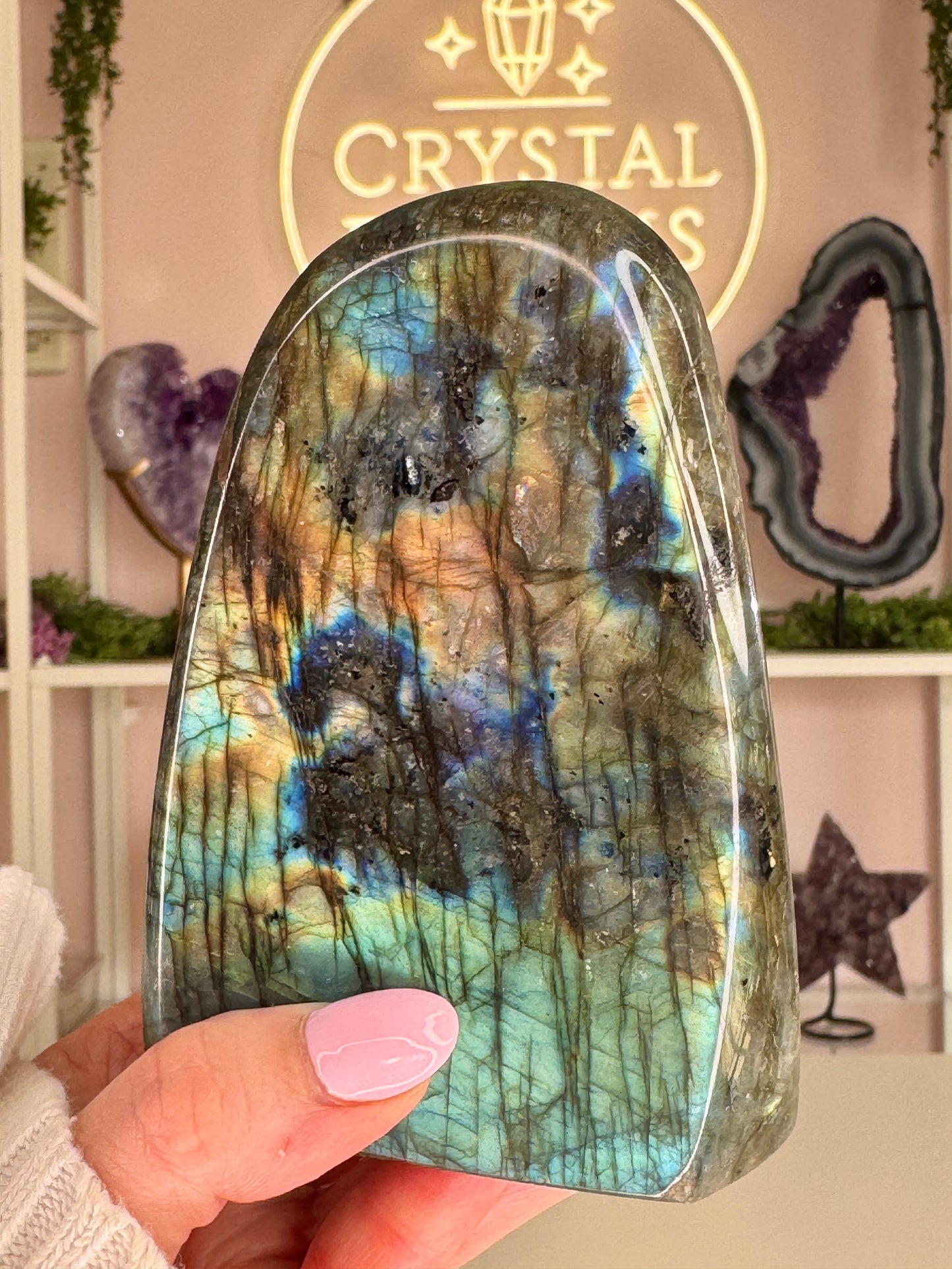 Labradorite Freeform | 1.3 lb | Madagascar