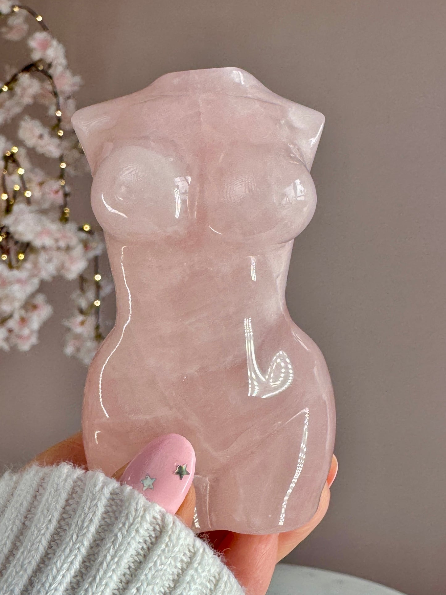 Rose Quartz Goddess Body