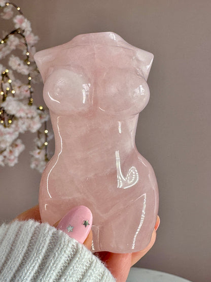 Rose Quartz Goddess Body