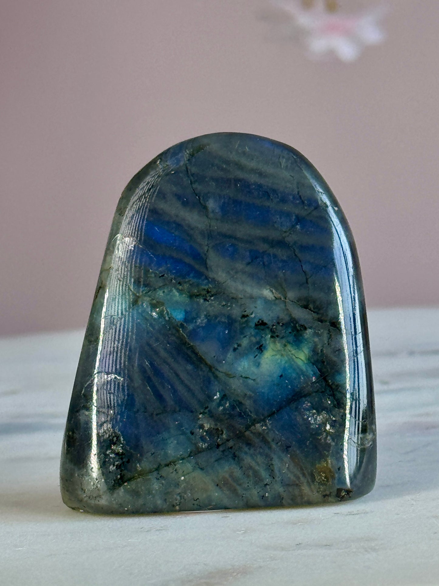 Labradorite Free-form | Deep Blue Flash