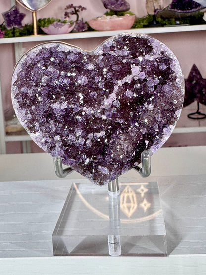 Amethyst Heart