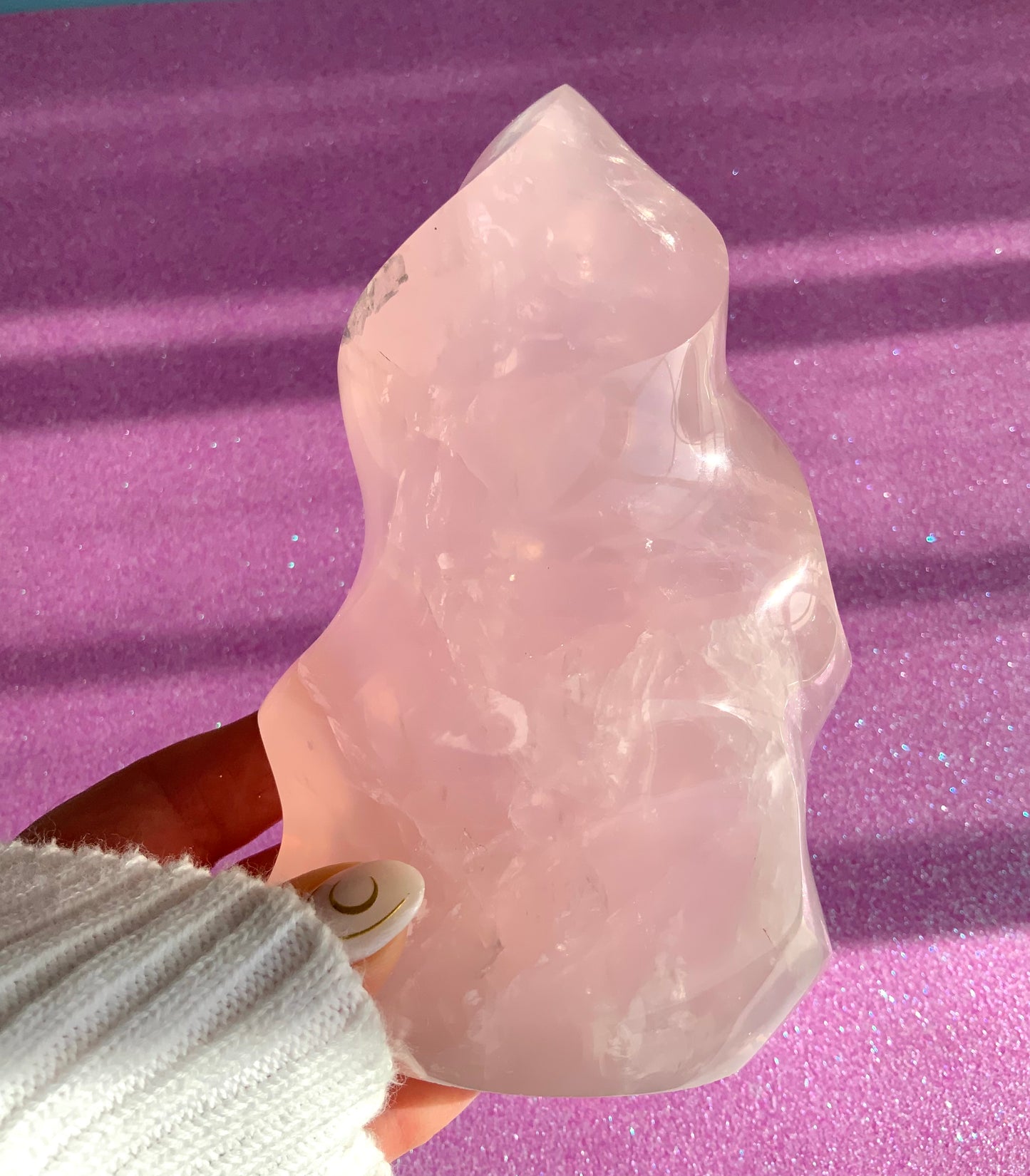 Rose Quartz Flame – Love • Compassion • Heart Healing