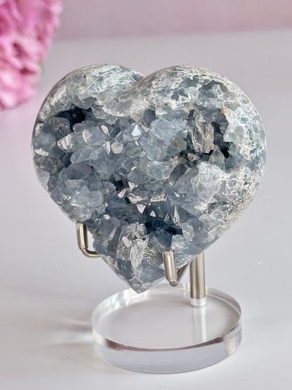 Celestite Heart-R