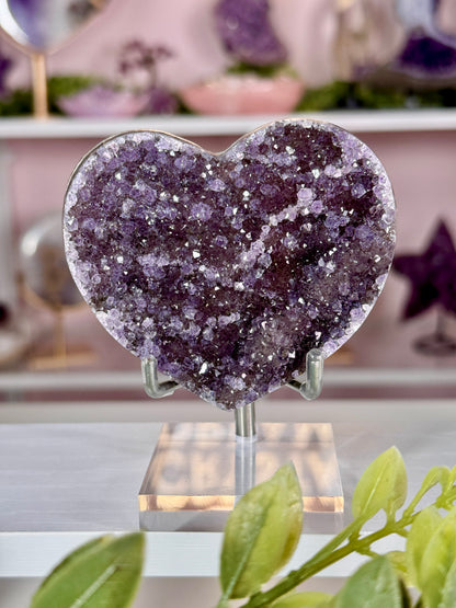 Amethyst Heart
