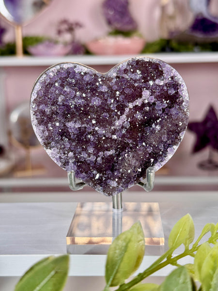 Amethyst Heart