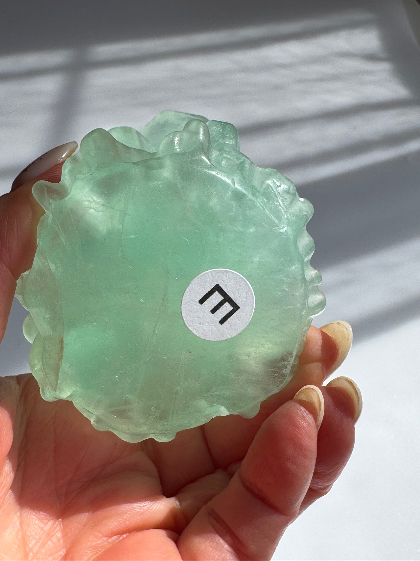 Mint Green Ice Fluorite Points | One-of-a-Kind Crystal Cluster