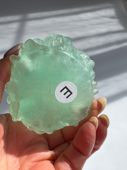 Mint Green Ice Fluorite Points | One-of-a-Kind Crystal Cluster