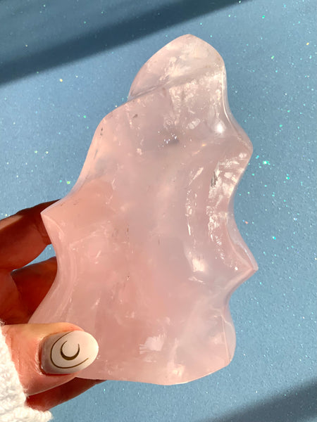 Rose Quartz Flame – Love • Compassion • Heart Healing