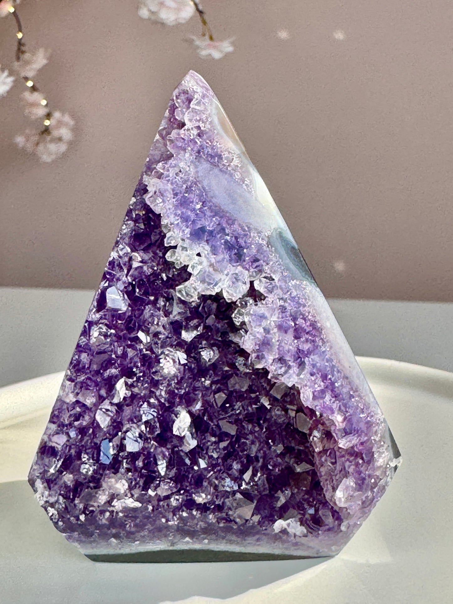 Amethyst Pyrmid