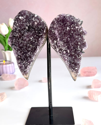 Amethyst Angel Wings