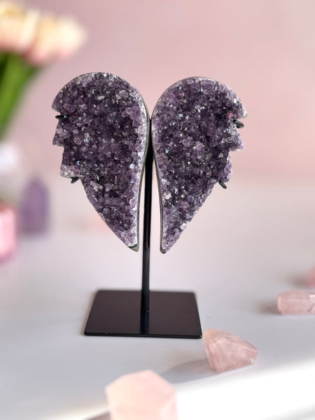 Amethyst Angel Wings – Natural Crystal from Brazil