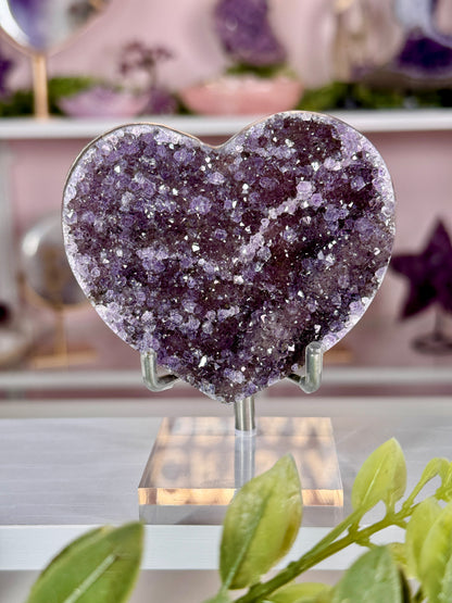 Amethyst Heart