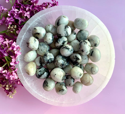Rainbow moonstone Tumbles