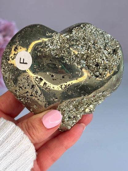 Pyrite Heart -F