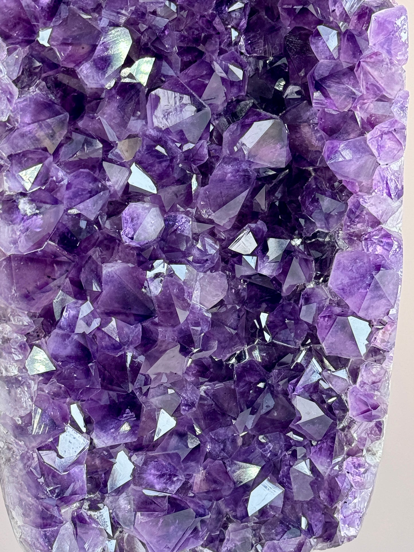 Uruguay Amethyst Cluster on Stand