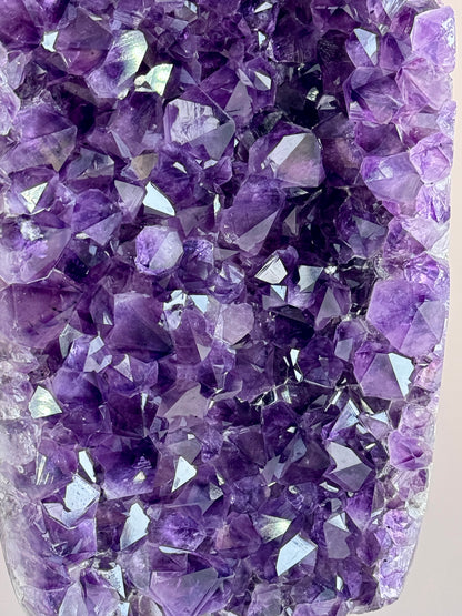 Uruguay Amethyst Cluster on Stand