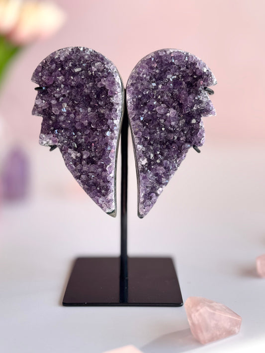 Amethyst Angel Wings – Natural Crystal from Brazil