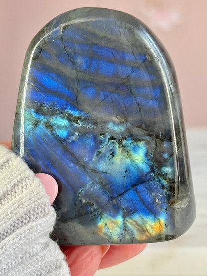 Labradorite Free-form | Deep Blue Flash