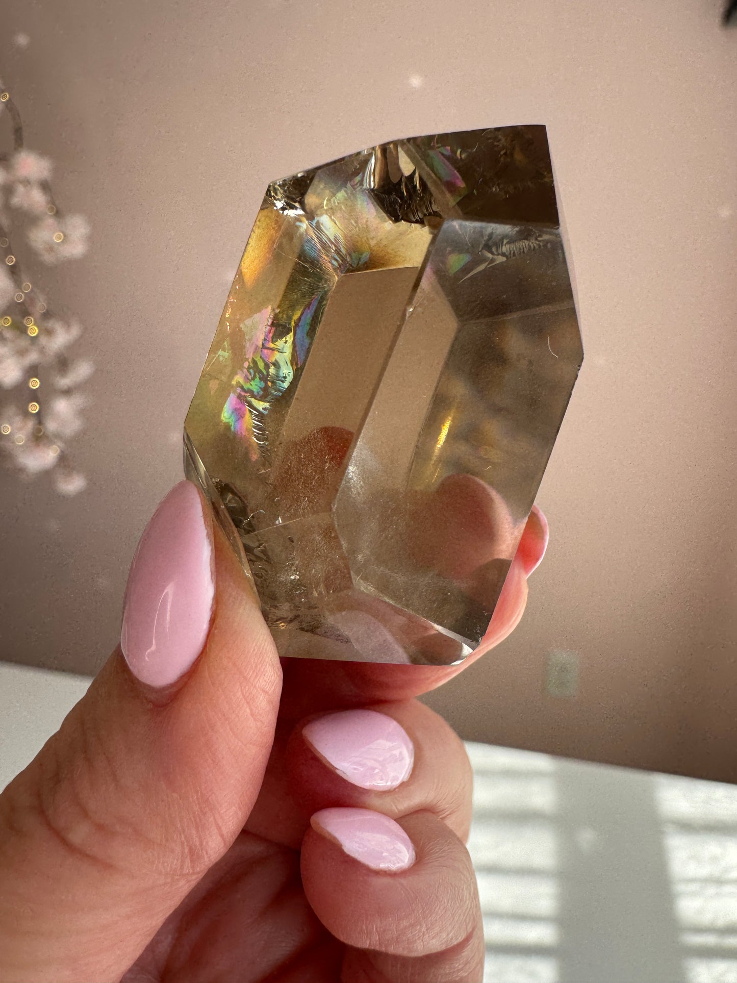 Rainbow Smoky Quartz