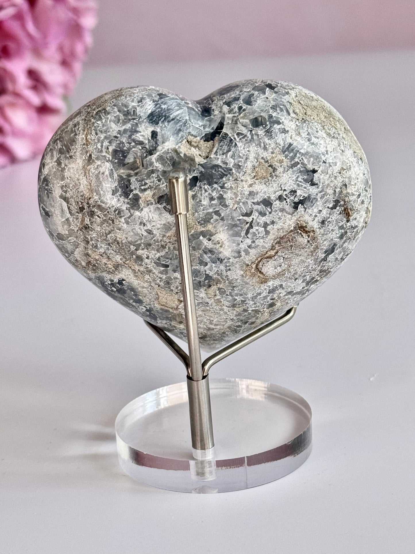 Celestite Heart-R