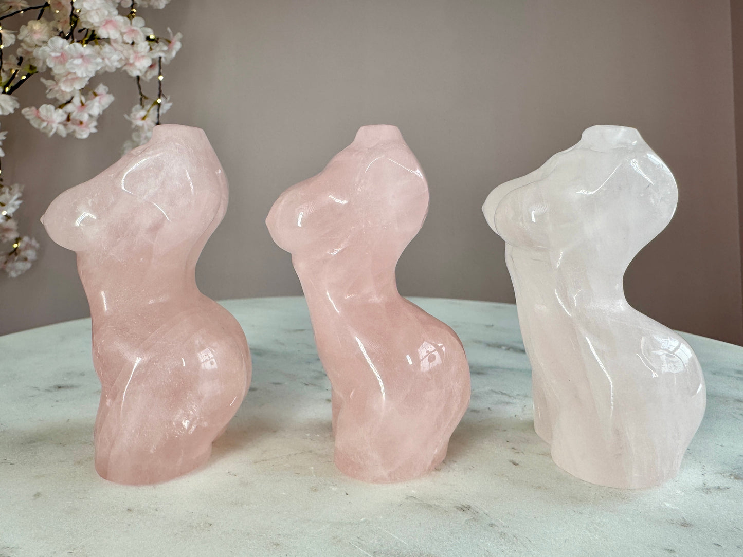 Rose Quartz Goddess Body
