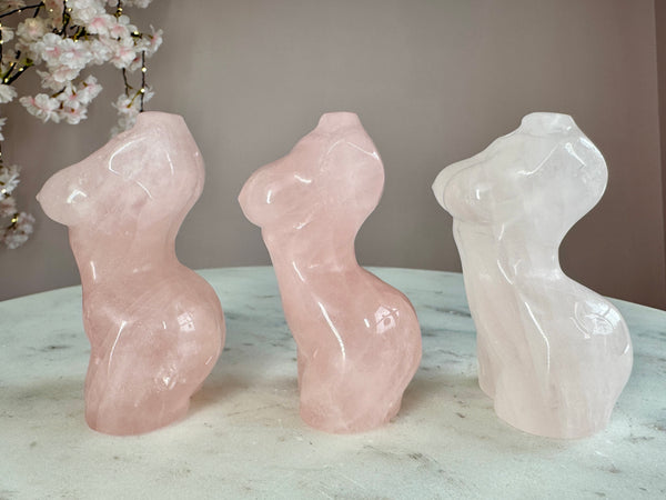 Rose Quartz Goddess Body
