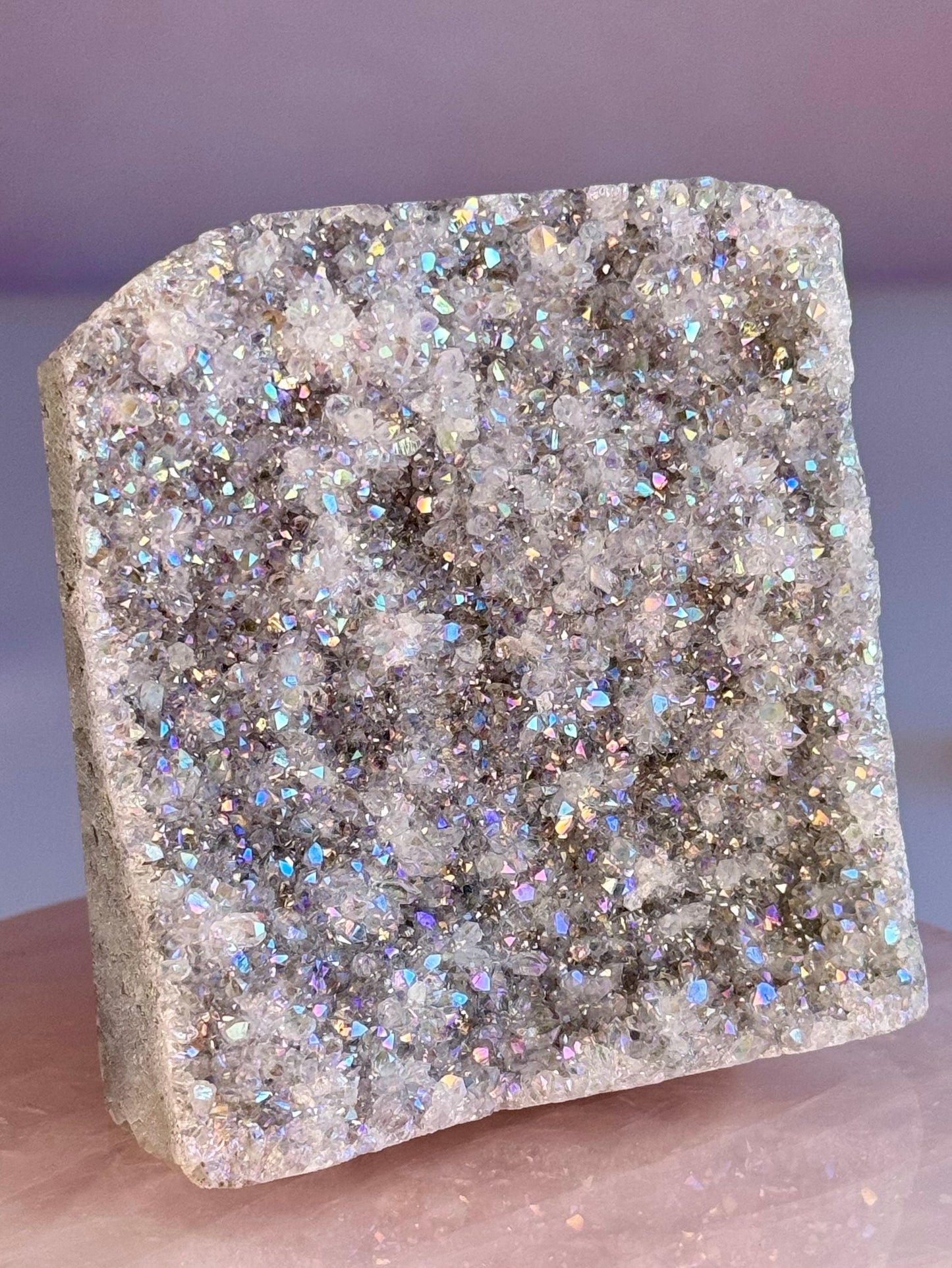 Aura Sugar Druzy Quartz