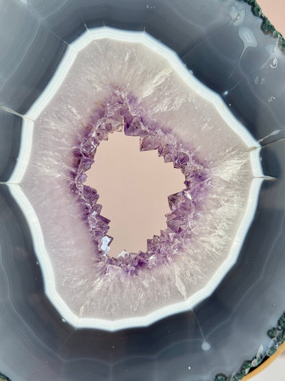 Druzy Agate Amethyst Portal