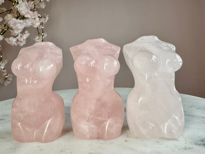 Rose Quartz Goddess Body