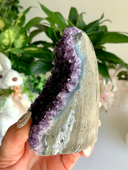 Uruguay Amethyst Cut Base — Peace | Calm | Intuition