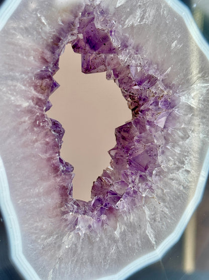 Druzy Agate Amethyst Portal